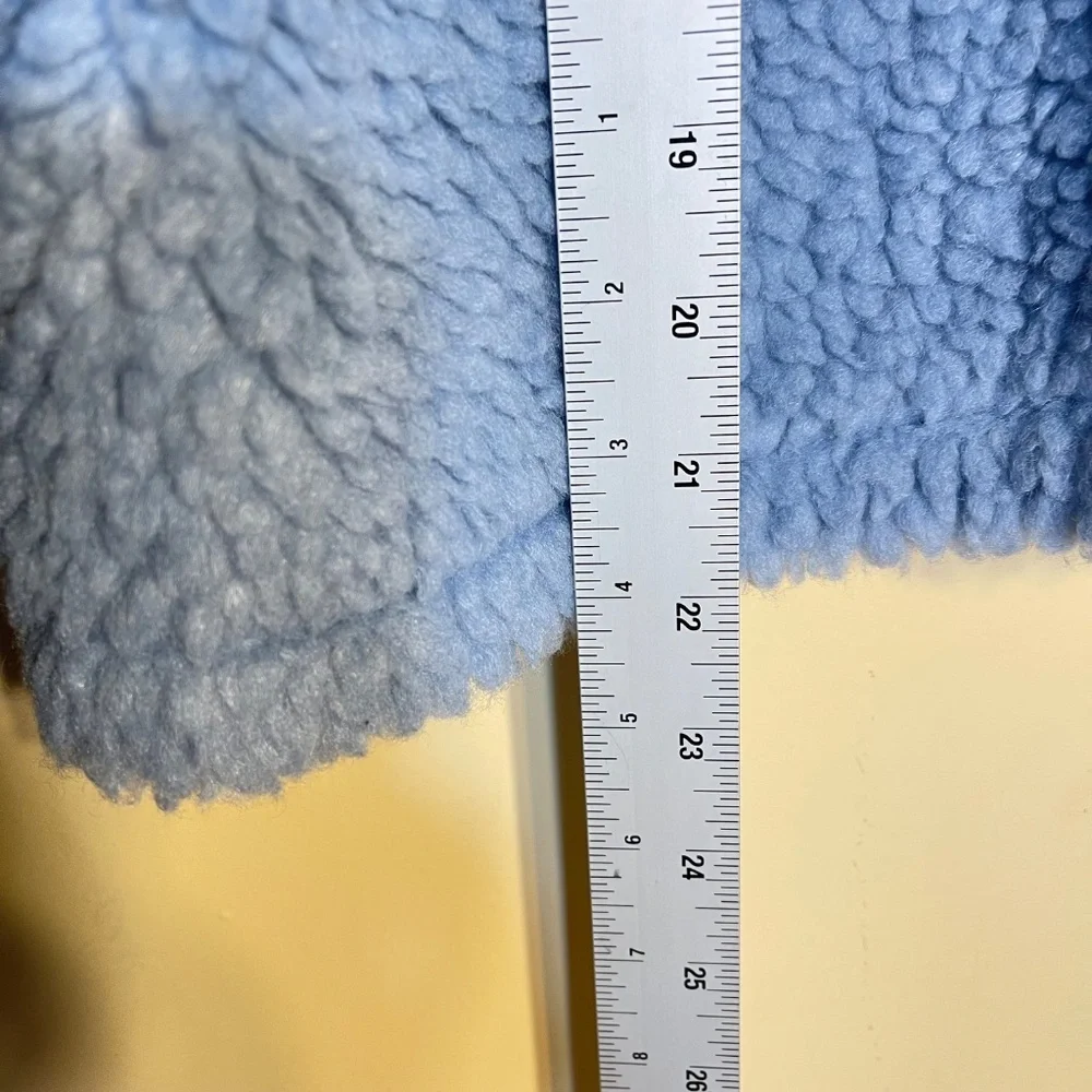 Lululemon Light Blue Sherpa Crewneck Pullover